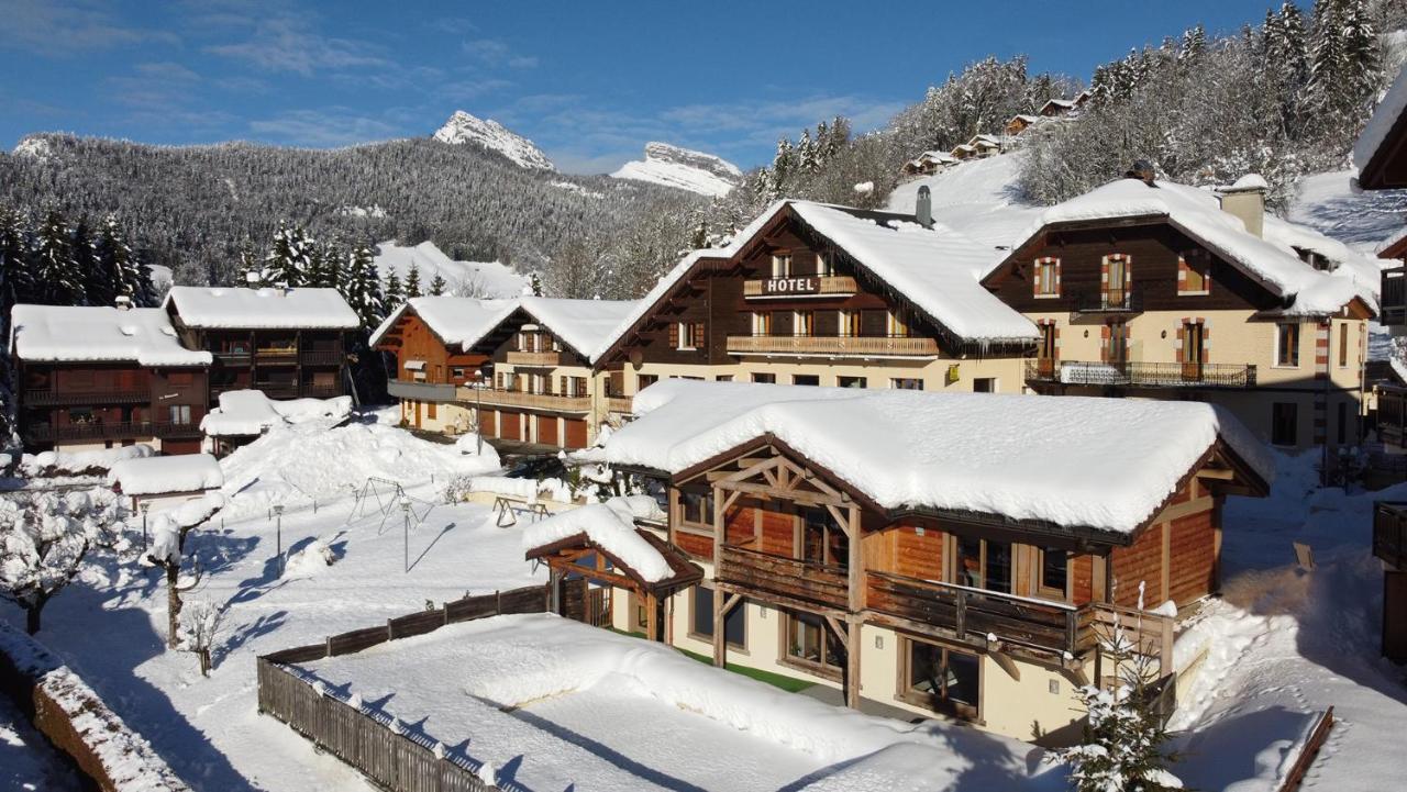 Logis Hotel & Spa Beau-Site Saint-Jean-de-Sixt Esterno foto