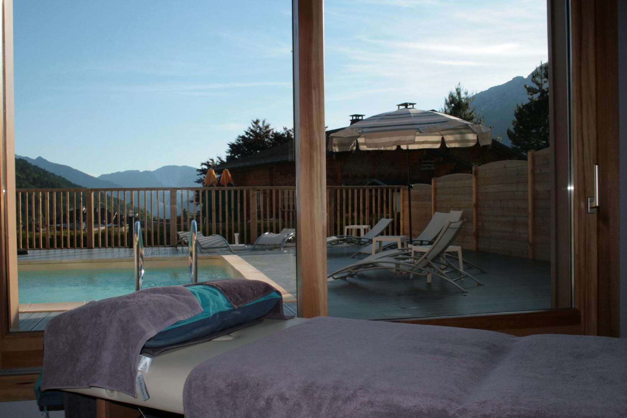 Logis Hotel & Spa Beau-Site Saint-Jean-de-Sixt Esterno foto