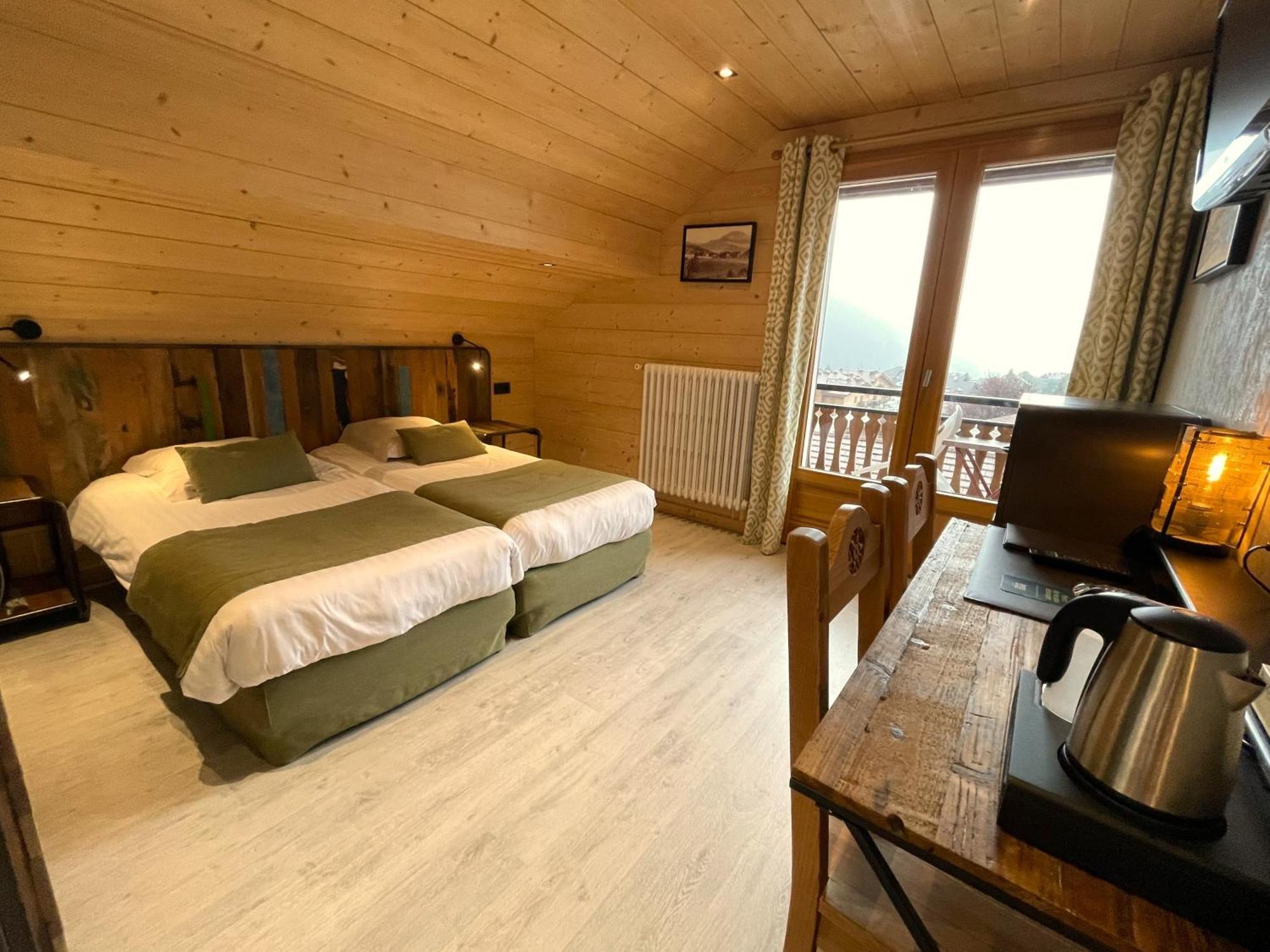 Logis Hotel & Spa Beau-Site Saint-Jean-de-Sixt Esterno foto