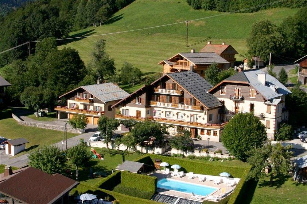 Logis Hotel & Spa Beau-Site Saint-Jean-de-Sixt Esterno foto