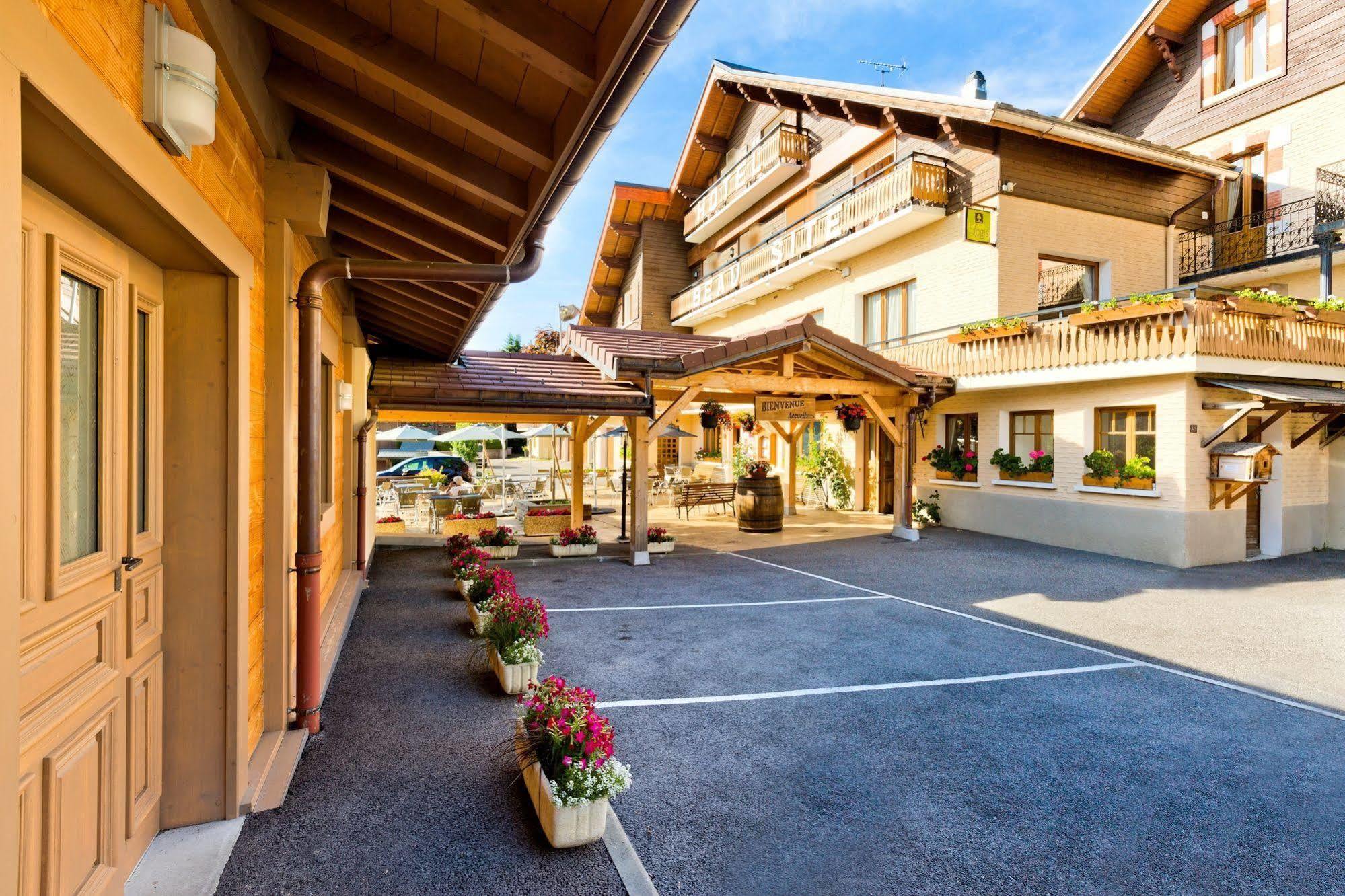 Logis Hotel & Spa Beau-Site Saint-Jean-de-Sixt Esterno foto