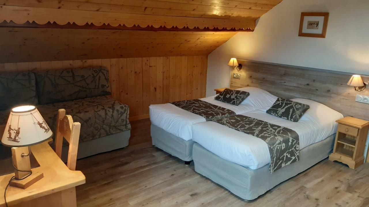 Logis Hotel & Spa Beau-Site Saint-Jean-de-Sixt Esterno foto