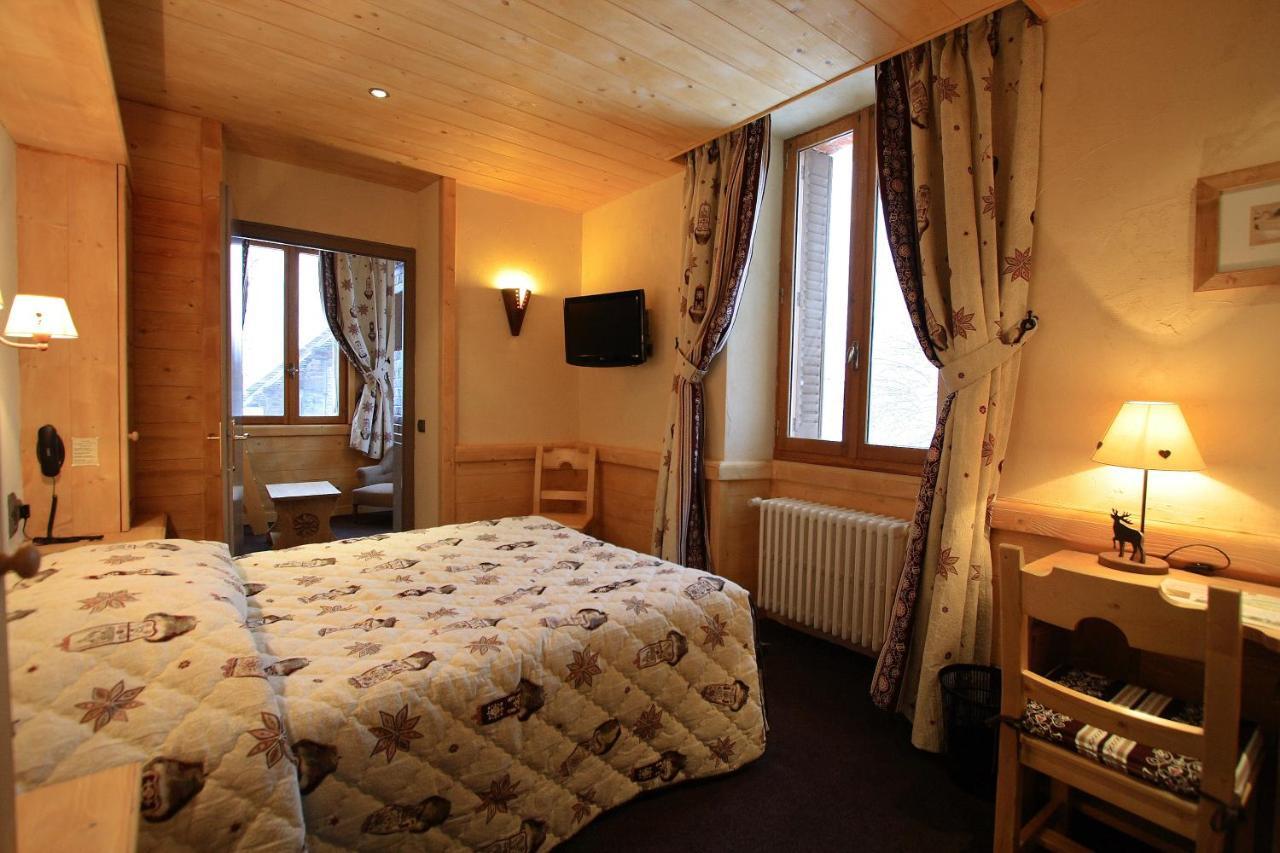 Logis Hotel & Spa Beau-Site Saint-Jean-de-Sixt Esterno foto